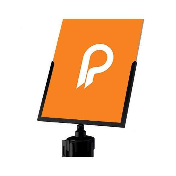 Présentoir A3 sur poteau Présentoir A3 sur poteau