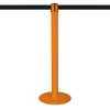 Potelet de délimitation à sangle 2,5m - Orange laqué - MASTER Potelet de délimitation à sangle 2,5m - Orange laqué - MASTER