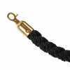 Corde torsadée couleur noire 150cm Corde torsadée couleur noire 150cm