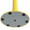 Base lestée avec enjoliveur jaune et caoutchoucs de protection des sols Base lestée avec enjoliveur jaune et caoutchoucs de protection des sols