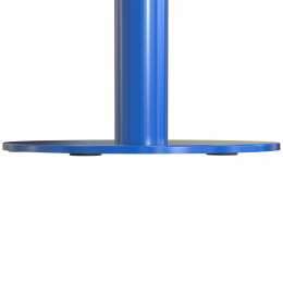 Poteau de balisage bleu 3,7m (bande personnalisable) - MASTER