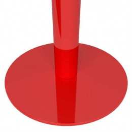 Absperrpfosten mit 2 Gurte 3m (rot, anpassbar) - MASTER DUAL