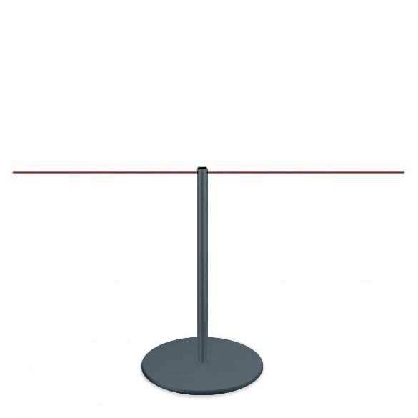 Potelet Line 60cm, couleur spéciale RAL 7016