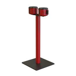Poteau à sangle 2 x 10m (20m)
