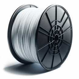 Elastische Absperrschnur weiss 100m - LINE