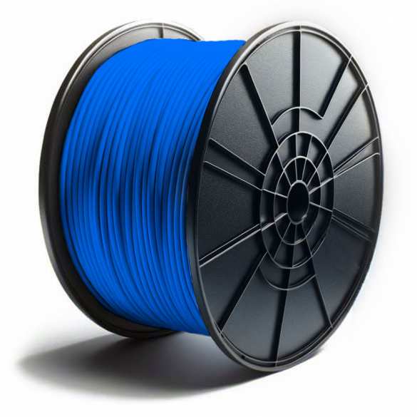 100 meter klos semi-elastisch touw (blauw)