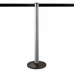 Gurtpfosten 3m silber ECO