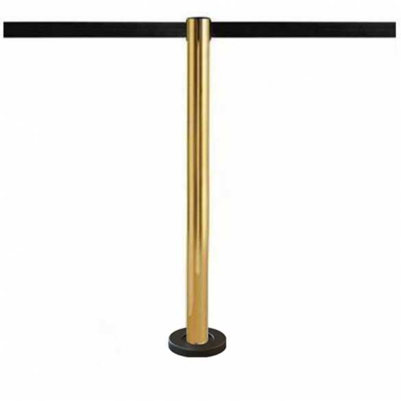 Markierungspfosten (golden), zum Verschrauben – Gurt 3 m – FIX. Markierungspfosten (golden), zum Verschrauben – Gurt 3 m – FIX.