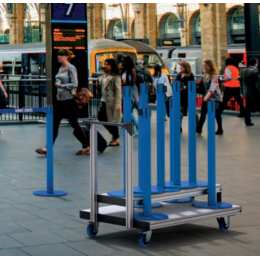 Chariot pour poteaux