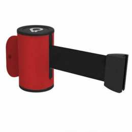 Enrouleur à ruban mural Rouge - Sangle Rouge 2.5m