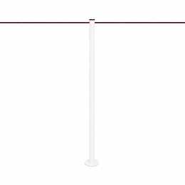 Zu befestigender Pfosten (Weiß) - LINE FIX