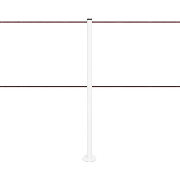 Befestigungspfosten (Weiß) - LINE FIX DUAL