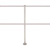 Absperrständer, zu befestigen (Edelstahl gebürstet) - LINE FIX DUAL Absperrständer, zu befestigen (Edelstahl gebürstet) - LINE FIX DUAL