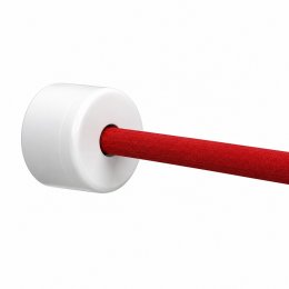 Récepteur de corde élastique mural (Blanc) - LINE