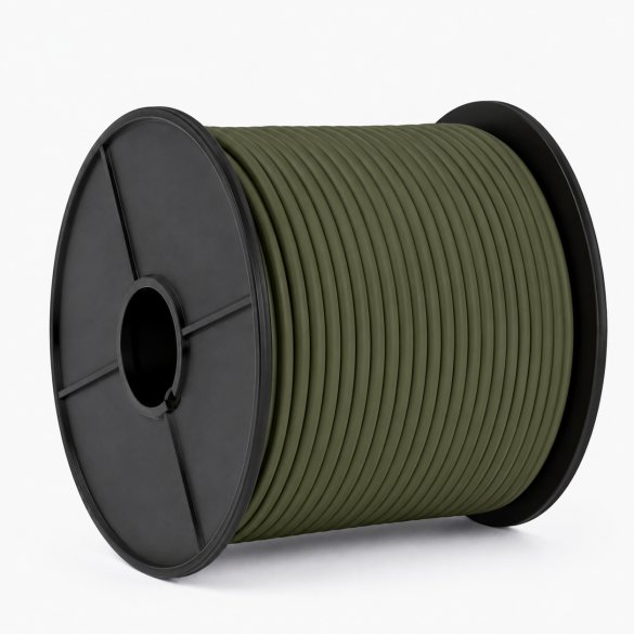 Elastikseilrolle 100 Meter (Khaki) - LINE