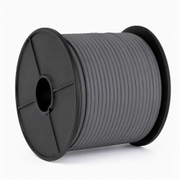 Semi-elastische koord spoel 100 meter (Grijs) - LINE