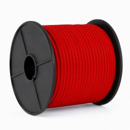 Bobine de corde rouge semi-élastique de 100 m (Ø 6 mm)