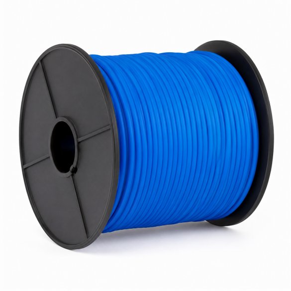 Bobine de corde semi-élastique 100 mètres (bleu) Bobine de corde semi-élastique 100 mètres (bleu)