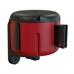 Enrouleur de sangle mural STANDARD rouge – 6m