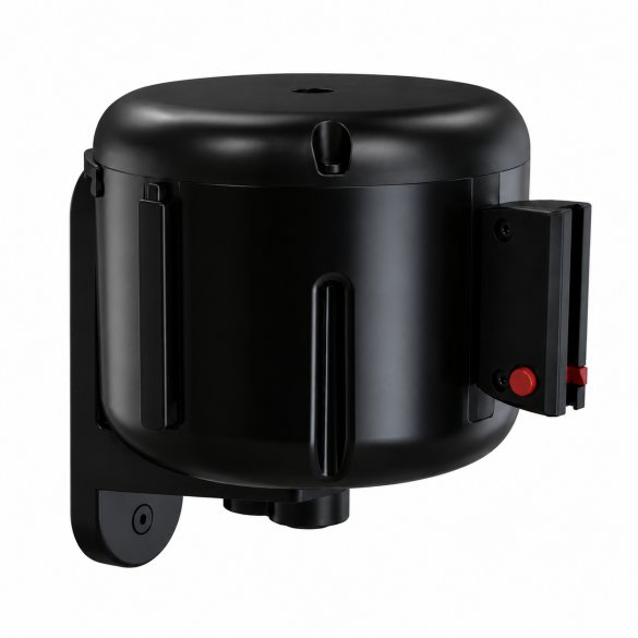 Enrouleur de sangle mural STANDARD noir – 6m Enrouleur de sangle mural STANDARD noir – 6m