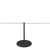 Poteau de mise à distance 25cm noir - LINE MINI