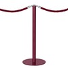 Afzetpaal bordeaux gelakt - DESIGN