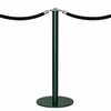 Afzetpaal brits groen - zwart koord - DESIGN