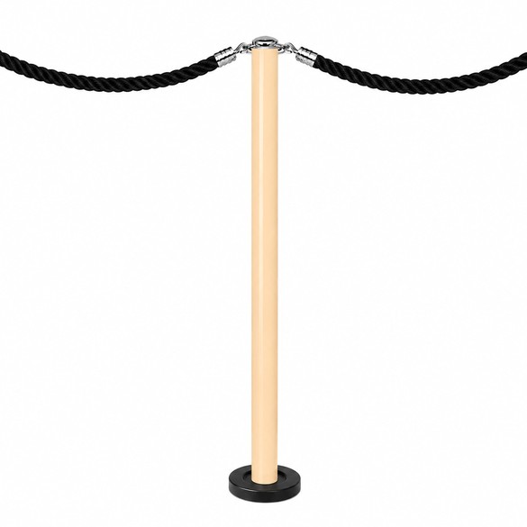 Champagner Kordelpfosten zum Einschrauben DESIGN FIX