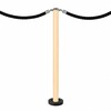Poteau champagne laque a visser au sol DESIGN FIX