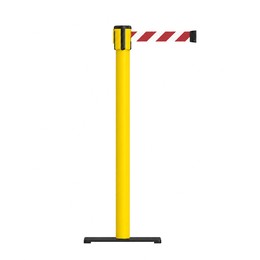 Yellow Retractable Belt Barrier 3m (Customisable) - Safety