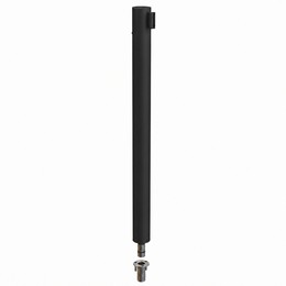 Poteau à sceller amovible noir - Sangle 3m - UNFIX