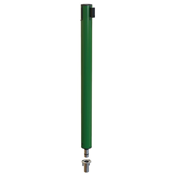 Poteau à sceller amovible vert - Sangle 3m - UNFIX Poteau à sceller amovible vert - Sangle 3m - UNFIX