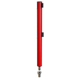 Afzetpaal rood, dubbel lint, inmetselbare mantelbuis - UNFIX DUAL