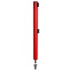 Barrier post red, double belt, embeddable conduit sleeve - UNFIX DUAL Barrier post red, double belt, embeddable conduit sleeve - UNFIX DUAL