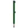 Barrier post green, double belt, embeddable conduit sleeve - UNFIX DUAL