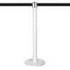 Poteau de guidage à sangle 2,5m (blanc laqué, personnalisable) - MASTER Poteau de guidage à sangle 2,5m (blanc laqué, personnalisable) - MASTER