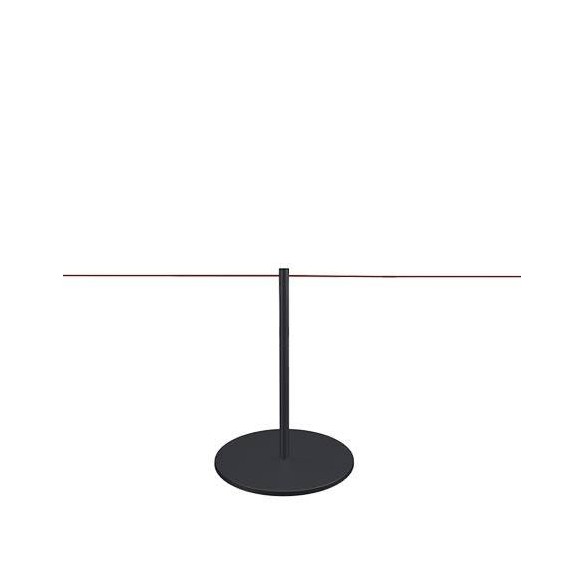 Poteau de mise à distance 45cm (noir) - LINE MINI