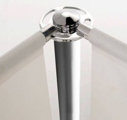 Kaffeebarriere, Chrom (1m50 ) - BANNER