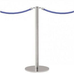 Afzetpaal voor koord gesatineerd - DESIGN 