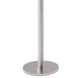 Poteau à cordon en inox satiné - POST