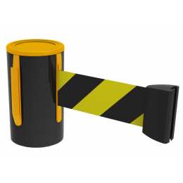 Gurtbandkassette schwarz/gelb - SAFETY