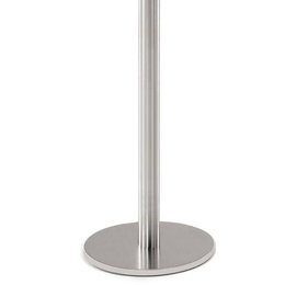 Afzetpaal RVS met trekband - 5m