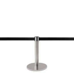 Mini-poteau à sangle 2,5m (INOX brossé) - MASTER MINI 