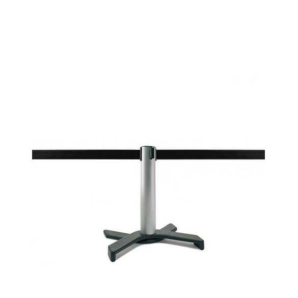 Mini poteau de guidage empilable, argenté, sangle 3,2m - MAX MINI Mini poteau de guidage empilable, argenté, sangle 3,2m - MAX MINI