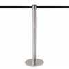 Poteau à sangle 3,7m (INOX brossé - personnalisable) - MASTER 