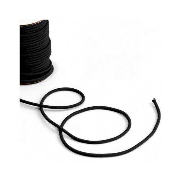 Bobine de corde semi-élastique 25 mètres (noir) - LINE
