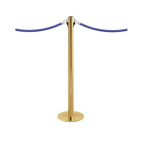 Afzetpaal goud met haken Afzetpaal goud met haken