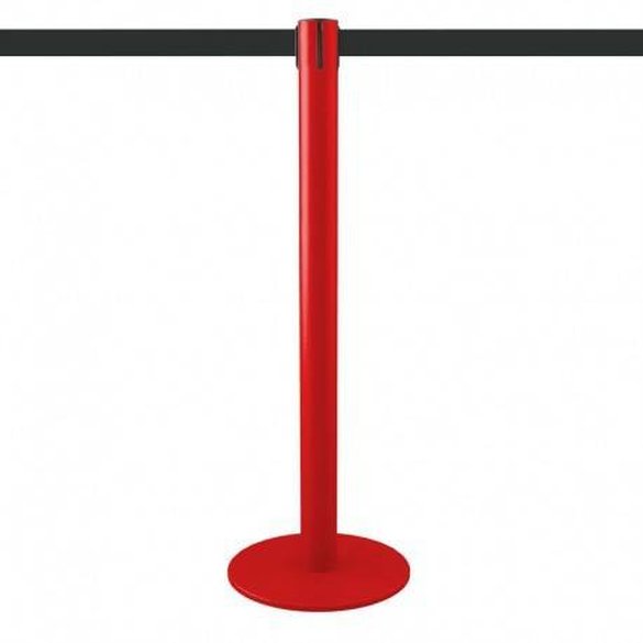 Afzetpaal rood - 3,7m 