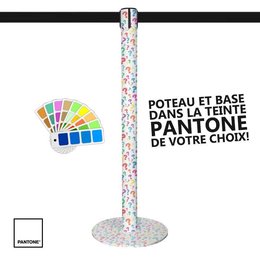 Retractable Barrier Post 3m (Custom PANTONE, 100% Customisable) - LIMIT