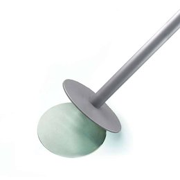 Palo di guida con base magnetica (Argentato, 370cm)